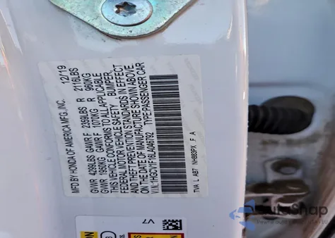 2020 Honda Accord Lx z USA, uszkodzony, nr VIN 1HGCV1F16LA046792